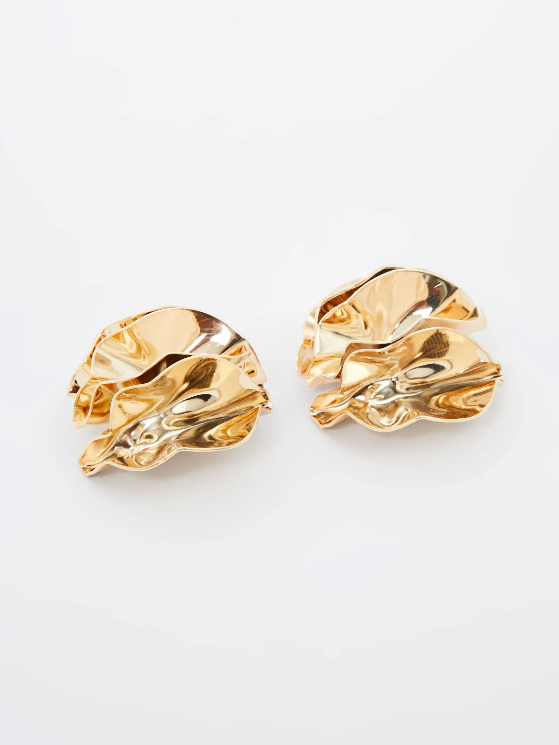 Women French Connection Jewellery|Jewellery-Ruched Oversized Stud Earrings