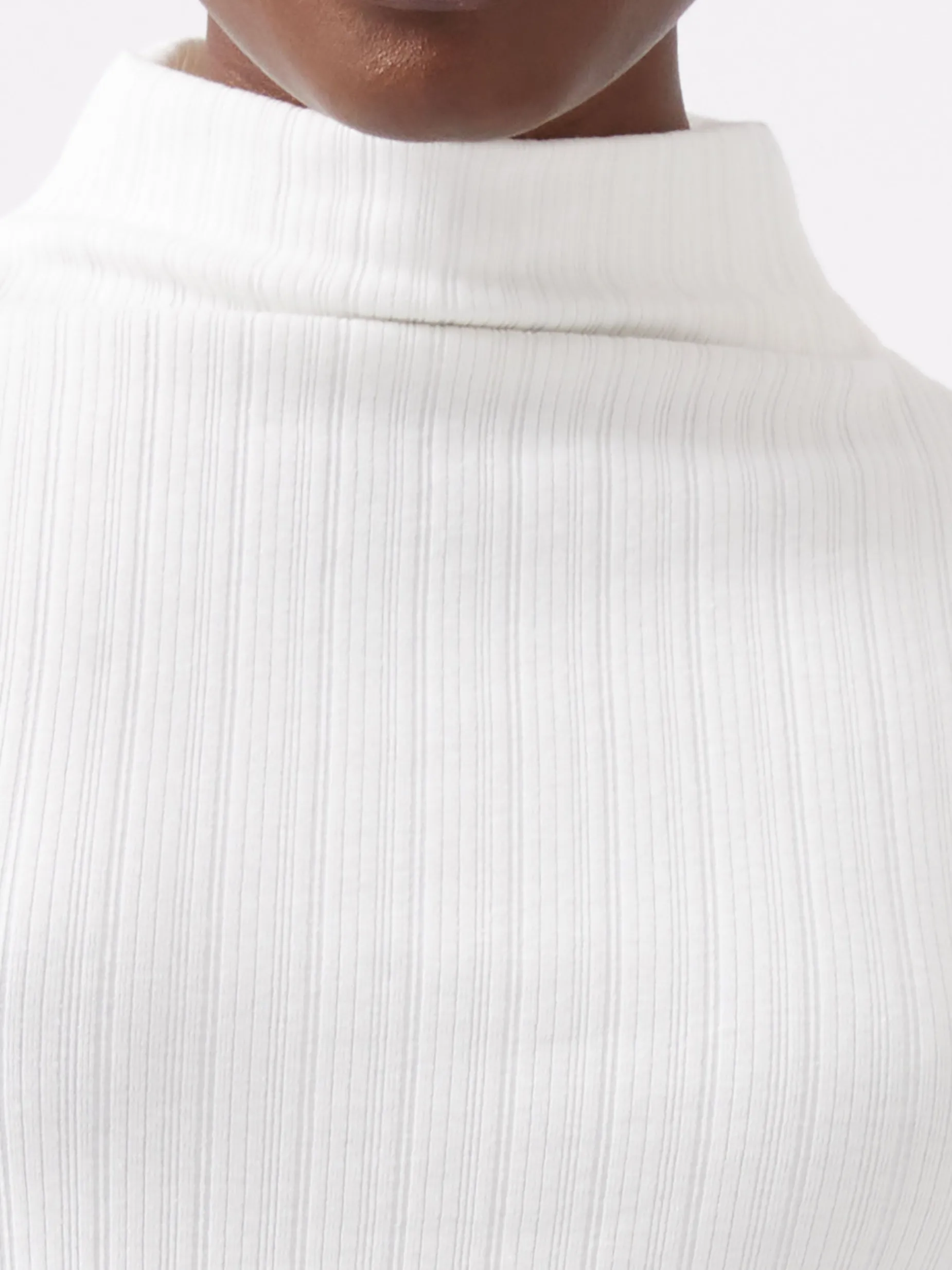 French Connection Tops-Sasia Long Sleeve Mock Neck Top