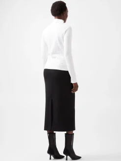 French Connection Tops-Sasia Long Sleeve Mock Neck Top