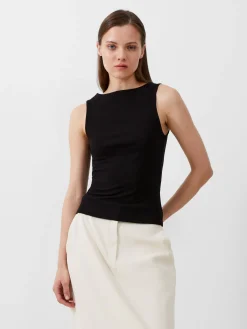 French Connection Tops-Sasia Rib Tank Top