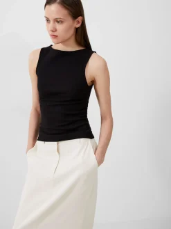 French Connection Tops-Sasia Rib Tank Top