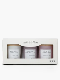 French Connection Home Accessories-Serenity Candles (Set Of 3)