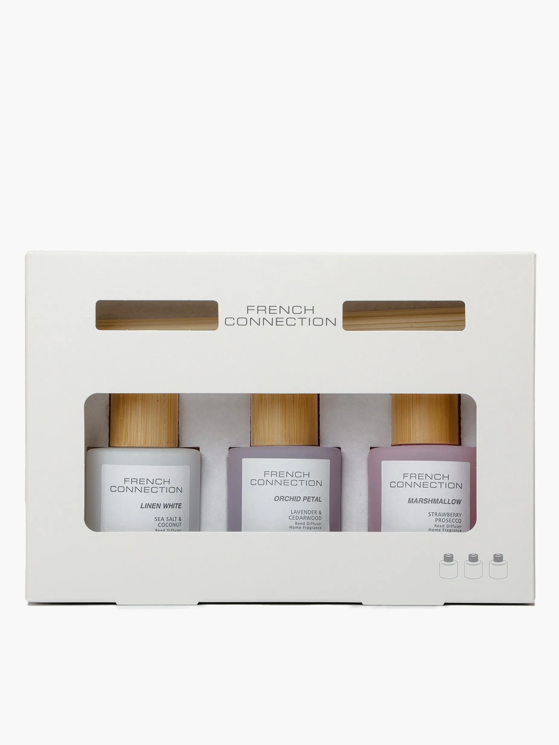 French Connection Home Accessories-Serenity Diffuser (Set Of 3)