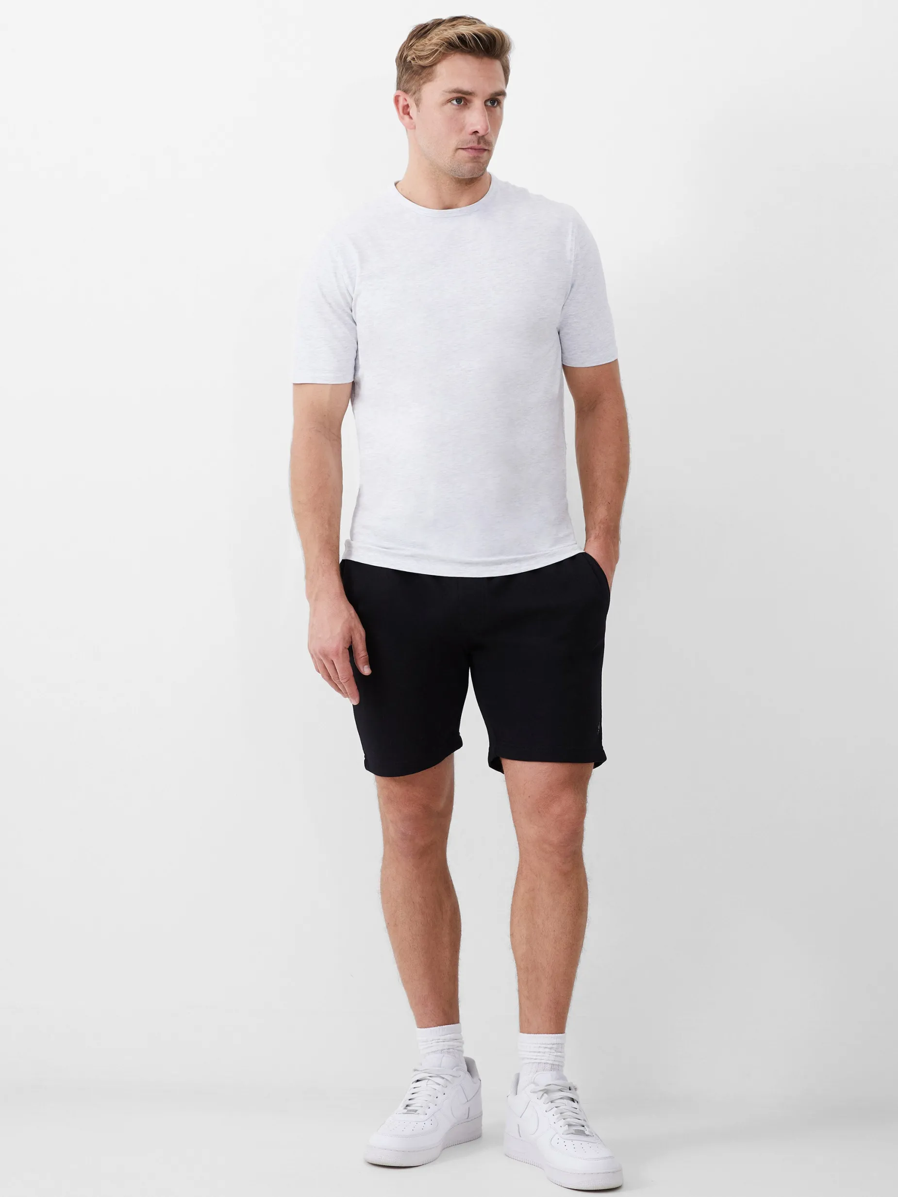 French Connection T-Shirts & Polo Shirts-Short Sleeve Stretch T-Shirt