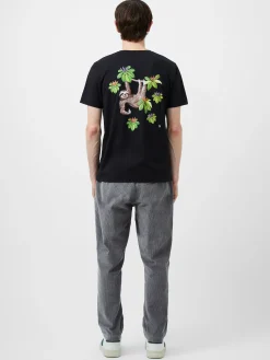 French Connection T-Shirts & Polo Shirts-Sloth Organic Graphic T-Shirt