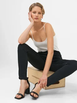 French Connection Trousers|Jeans-Soft Stretch Denim High Rise Skinny Jeans 30 Inch