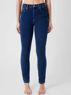 French Connection Trousers|Jeans-Soft Stretch Denim High Rise Skinny Jeans 30 Inch