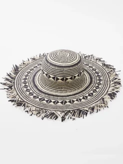 French Connection Hats-Straw Beach Hat