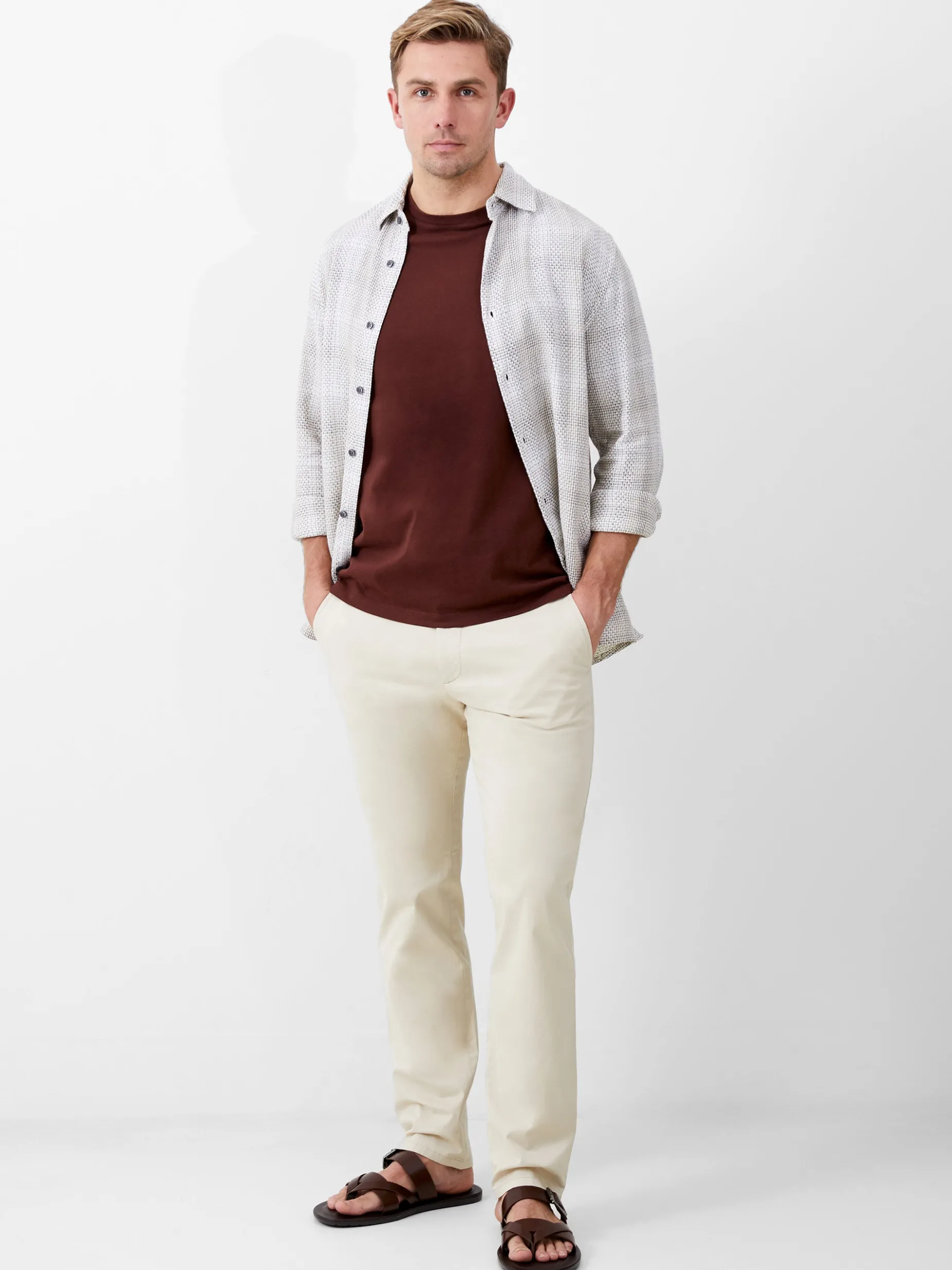 French Connection Trousers-Stretch Chino Trousers