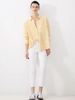 French Connection Trousers|Jeans-Stretch Denim Ankle Length Jeans 28 Inch