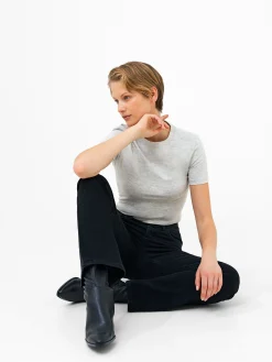 French Connection Trousers|Jeans-Stretch Denim Bootcut Full Length Jeans 34 Inch