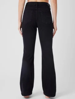 French Connection Trousers|Jeans-Stretch Denim Bootcut Full Length Jeans 34 Inch