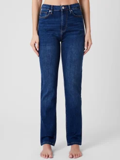 French Connection Trousers|Jeans-Stretch Denim Cigarette Fit Full Length Jeans 34 Inch
