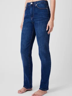 French Connection Trousers|Jeans-Stretch Denim Cigarette Fit Full Length Jeans 34 Inch