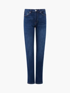 French Connection Trousers|Jeans-Stretch Denim Cigarette Fit Full Length Jeans 34 Inch
