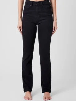 French Connection Trousers|Jeans-Stretch Denim Cigarette Fit High Waisted Jeans 34 Inch