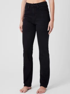 French Connection Trousers|Jeans-Stretch Denim Cigarette Fit High Waisted Jeans 34 Inch