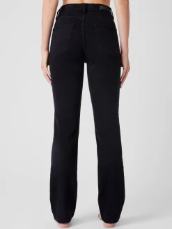 French Connection Trousers|Jeans-Stretch Denim Cigarette Fit High Waisted Jeans 34 Inch