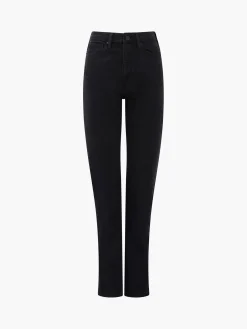 French Connection Trousers|Jeans-Stretch Denim Cigarette Fit High Waisted Jeans 34 Inch