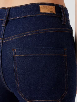 French Connection Trousers|Jeans-Stretch Denim Wide Flare Full Length Jeans 34 Inch