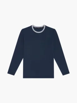 French Connection T-Shirts & Polo Shirts-Stretch Jersey Long Sleeve T-Shirt