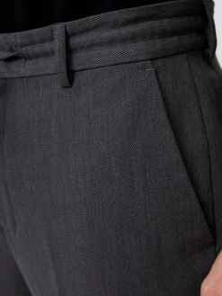 French Connection Trousers-Stretch Knitted Trousers