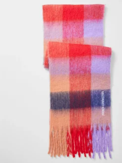 French Connection Scarves-Super Soft Check Scarf