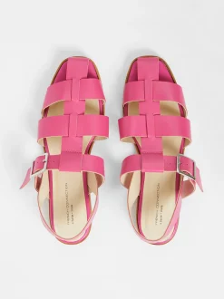 Women French Connection Shoes|Shoes-S+W x Luisa Fisherman Caged Sandals