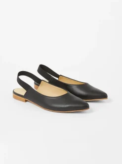 Women French Connection Shoes|Shoes-S+W x Meriola Pointed Toe Slingback Ballerina Pumps