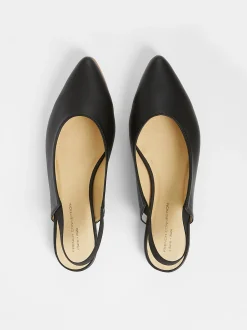 Women French Connection Shoes|Shoes-S+W x Meriola Pointed Toe Slingback Ballerina Pumps