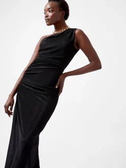 French Connection Dresses|Maxi Dresses-Talitha Plisse One Shoulder Maxi Dress