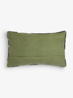 French Connection Cushions-Tangelo Tufted Olive Cushion