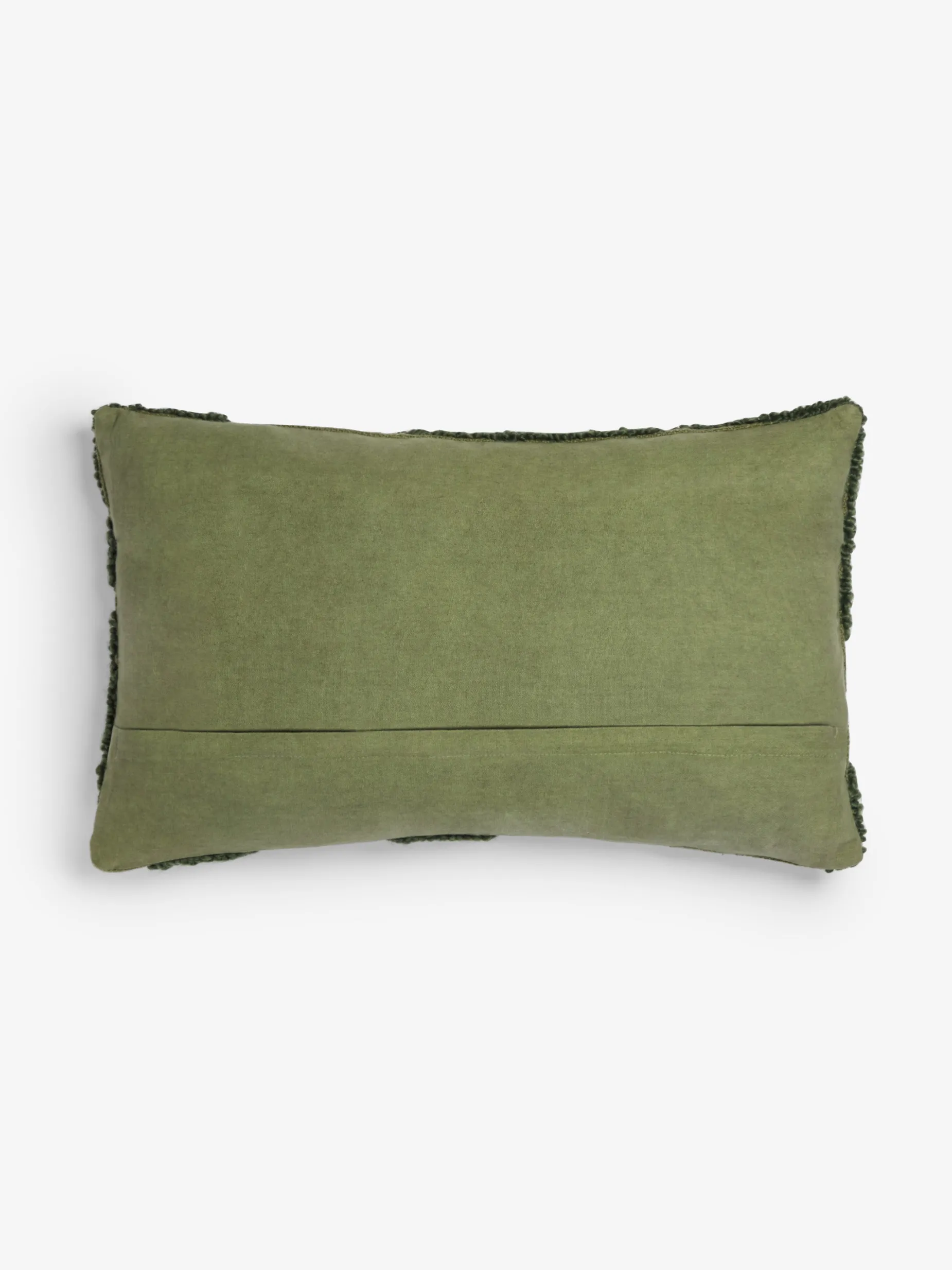 French Connection Cushions-Tangelo Tufted Olive Cushion
