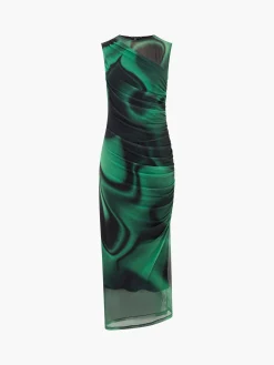 French Connection Party Dresses-Tarissa Mesh Sleeveless Maxi Dress