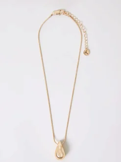 Women French Connection Jewellery|Jewellery-Tear Drop Pendant Necklace