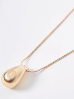 Women French Connection Jewellery|Jewellery-Tear Drop Pendant Necklace