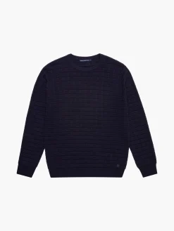 French Connection Knitwear-Textured Crew Neck Jumper