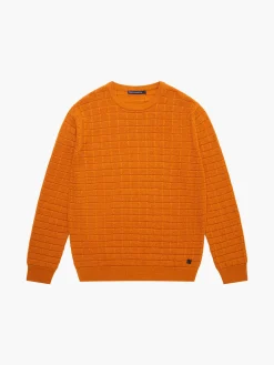 French Connection Knitwear-Textured Crew Neck Jumper