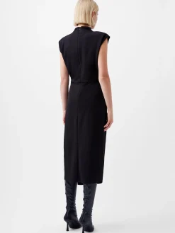 French Connection Dresses|Midi Dresses-Textured Jersey Dress