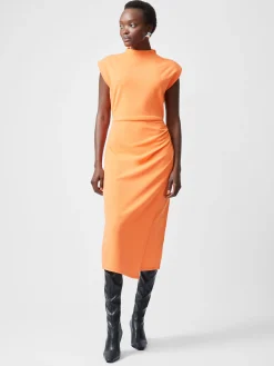 French Connection Dresses|Midi Dresses-Textured Jersey Dress