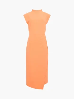 French Connection Dresses|Midi Dresses-Textured Jersey Dress