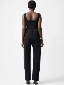 French Connection Trousers|Jeans-Toms Denim Bleach Line Jeans 32 Inch