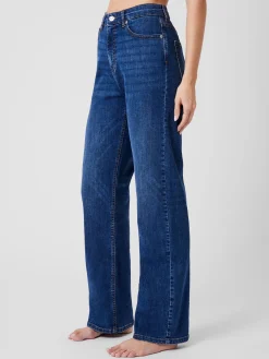 French Connection Trousers|Jeans-Toms Denim Bleach Line Jeans 32 Inch