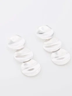 Women French Connection Jewellery|Jewellery-Triple Circle Drop Earrings