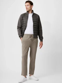 French Connection Trousers-Twill Tie Waistband Joggers
