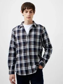 French Connection Shirts-Unbrushed Flannel Check Shirt