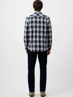French Connection Shirts-Unbrushed Flannel Check Shirt