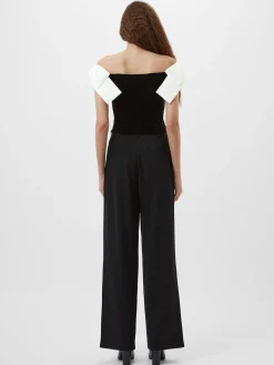 French Connection Tops|Jeans & A Nice Top-Velvet Carey Satin Bow Top