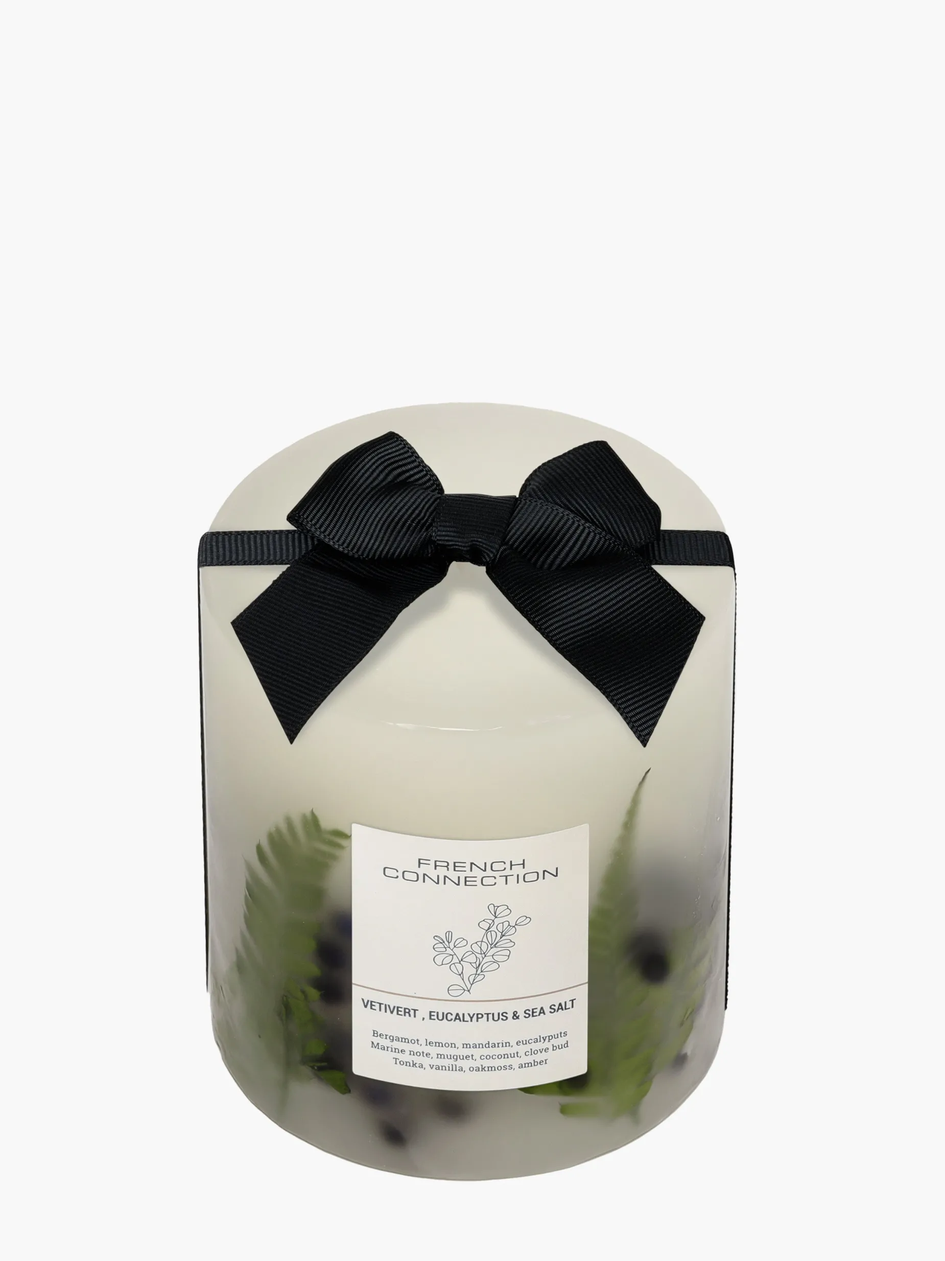 French Connection Home Accessories-, Eucalyptus & Sea Salt Botanical Candle