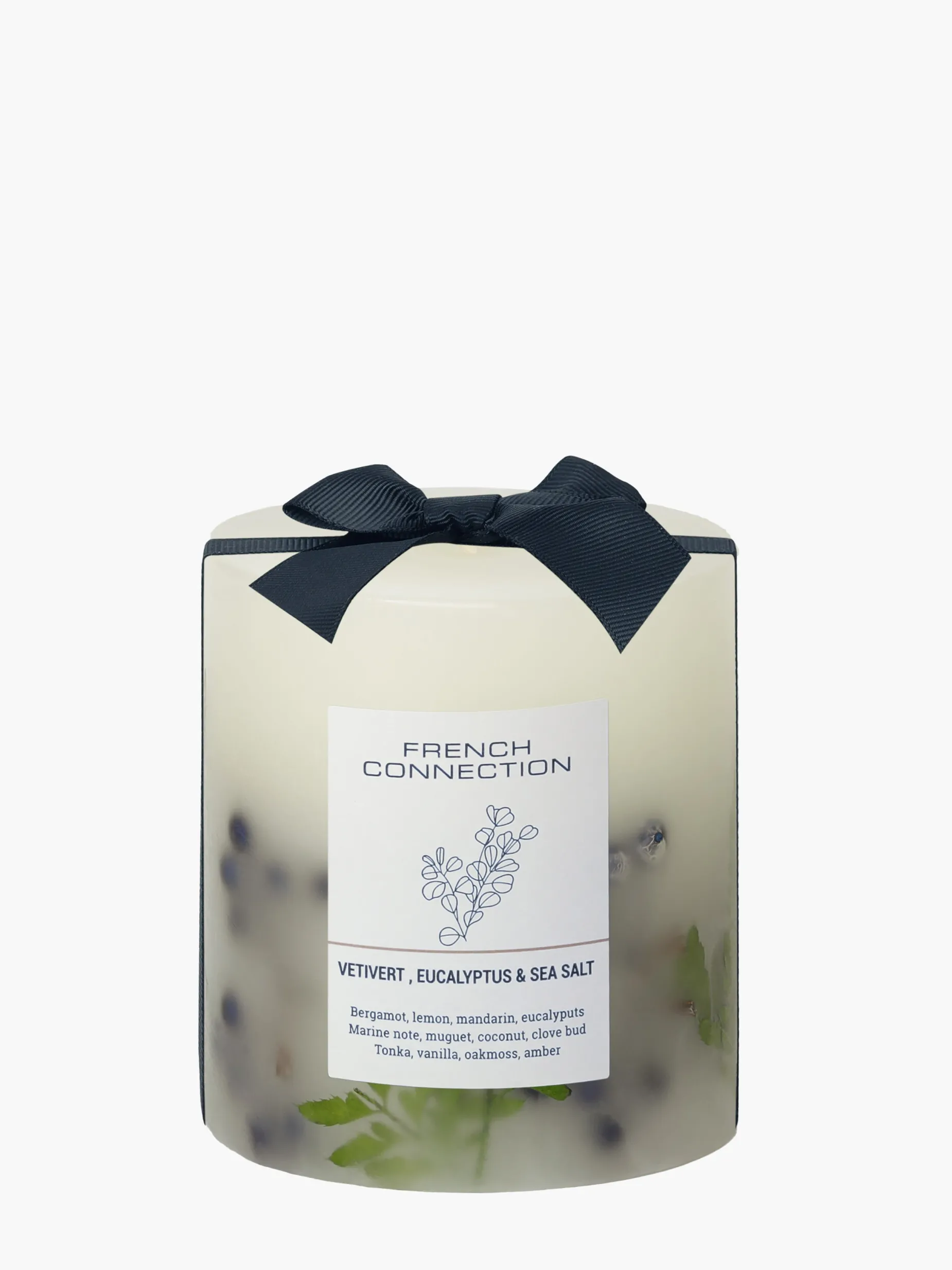 French Connection Home Accessories-, Eucalyptus & Sea Salt Botanical Candle